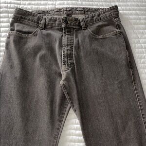 Ermenegildo Zegna Men's Brown Straight Jeans